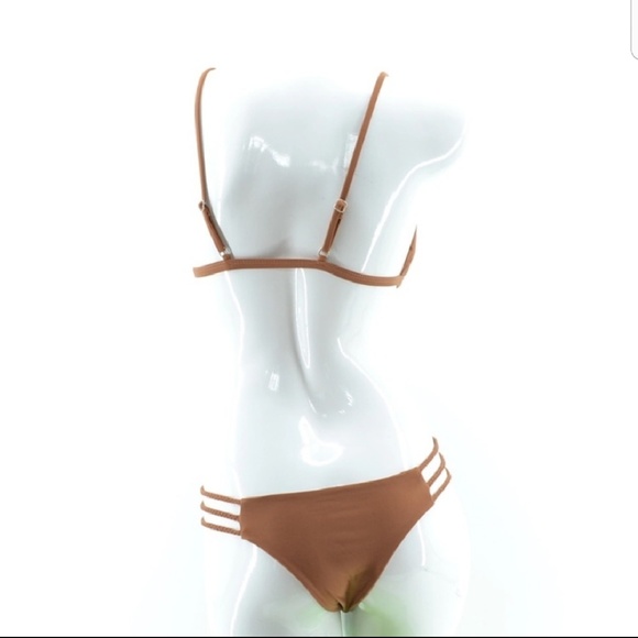 🎉Khaki braided bikini set🎉 - Picture 3 of 6